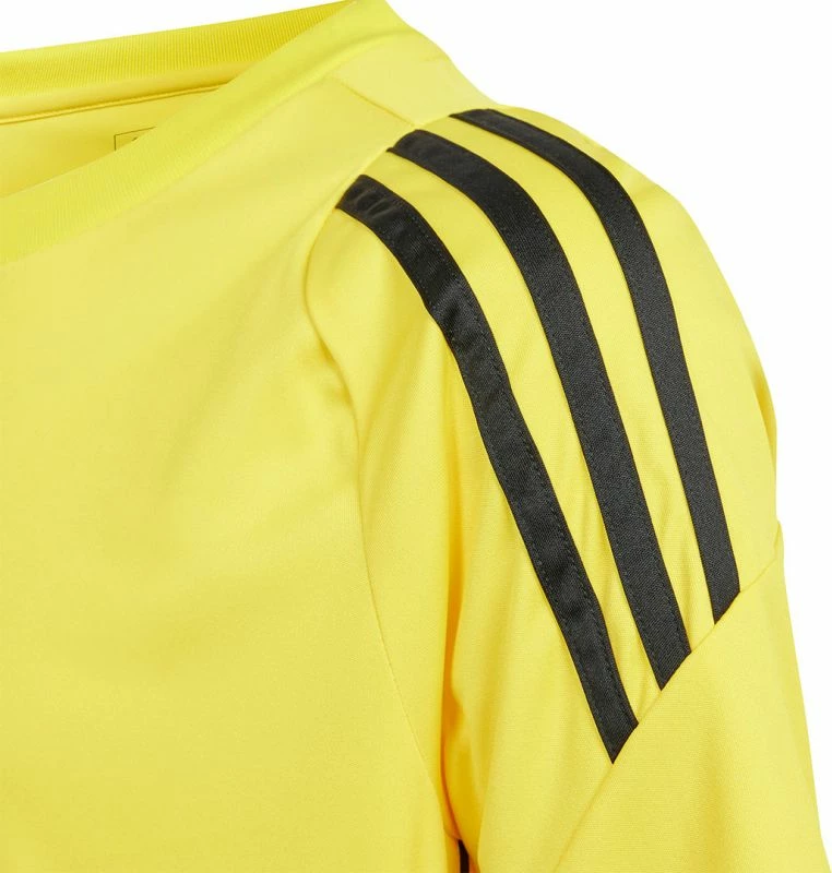 Fanellë futbolli për fëmijë adidas, e verdhë