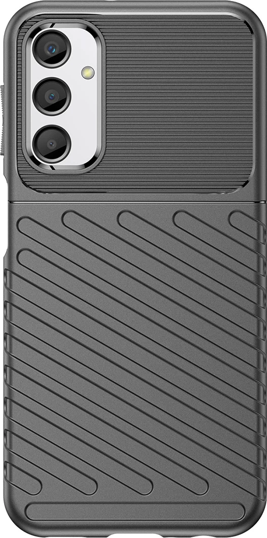 Mbështjellës Hurtel Thunder Case për Samsung Galaxy A24 4G, TPU, i zi