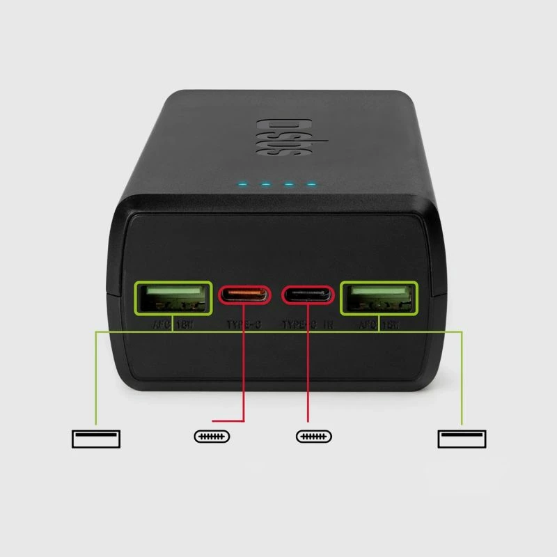 Powerbank SBS TTBB30000PD20K, 30000 mAh, e zezë
