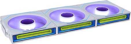 Ventilator për kasë Lian Li UNI FAN SL-INF 140 ARGB Wireless Reverse Blade PWM, 140mm, i bardhë