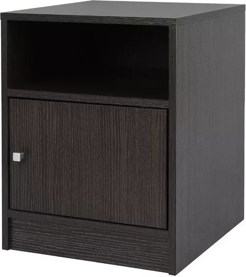 Komodinë FH2205.01 Zebrano 40x40x50, e zezë
