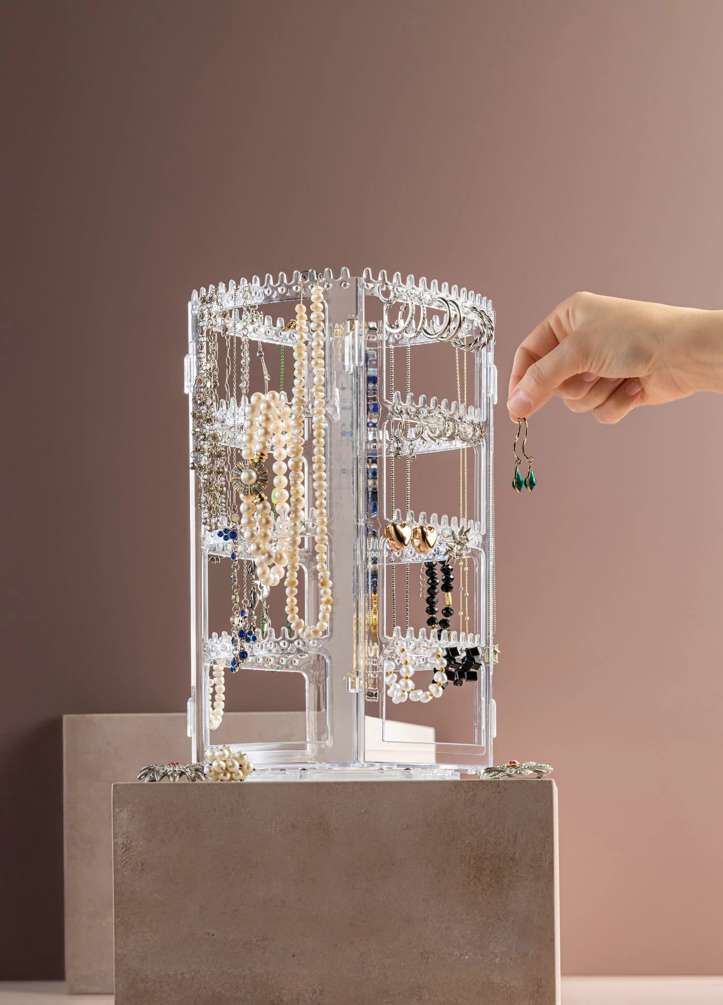 Organizues për make-up, transparent, Evila Originals, CPLS4RF