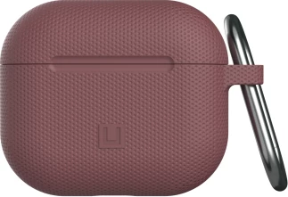 Mbështjellës UAG Dot [U] për AirPods 3, silikon/TPU, kompatibil me karikim wireless, vjollcë