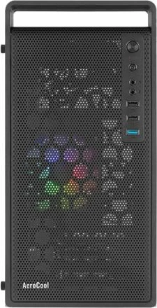 Kuti kompjuteri Aerocool PGS CS-109-G-BK-v1 FRGB, e zezë