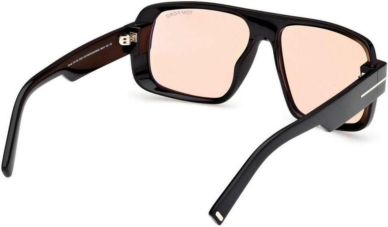 Syze dielli për meshkuj Tom Ford Navigator FT1101 01E, të zeza [Madhësia: 58]