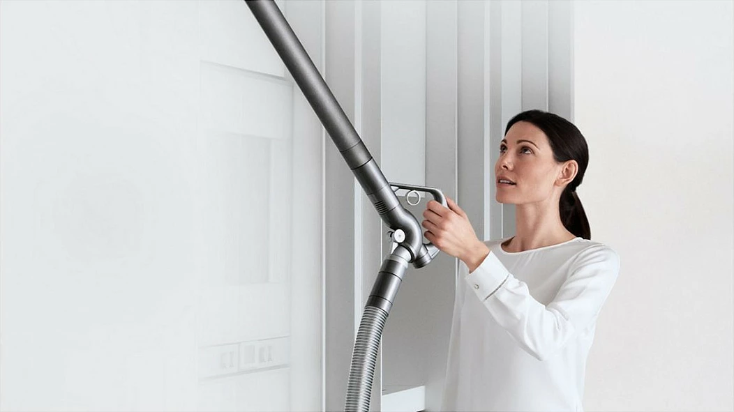 Fshesë me korrent Dyson Big Ball Absolute 2, cilindrike, ciklonike, rreze 10.62 m, Nickel