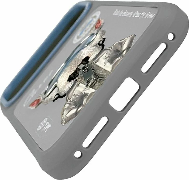Kutia mbrojtëse Nimmy Cool&Cute 2.0 për iPhone 17 Pro, gri