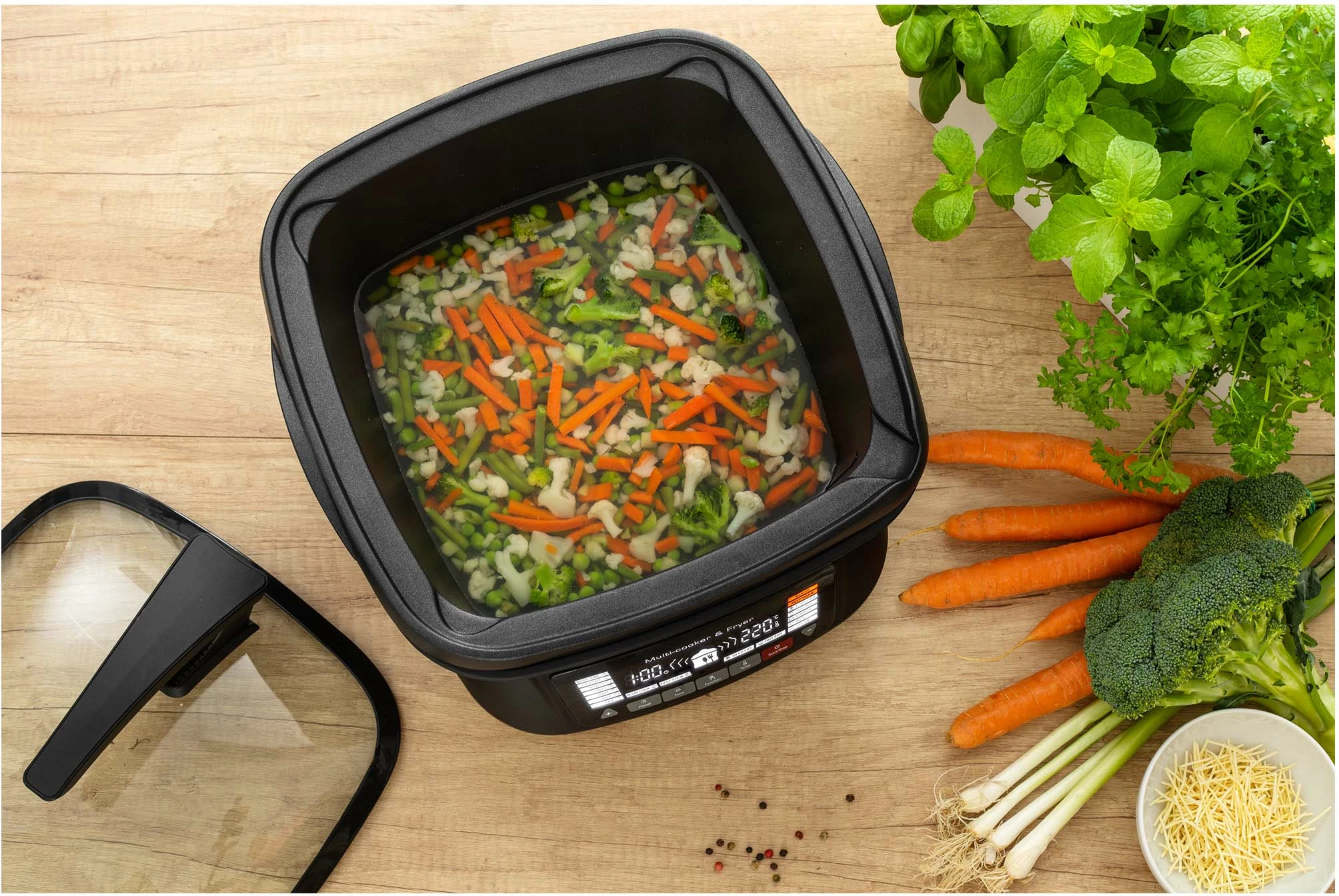 Fritezë Multifunksionale Sencor SFR 9300BK-MEG2, 4.8l, e zezë