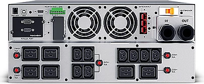 UPS CyberPower OLS4KERT4UA-IEC, Online Double-Conversion, 4 kVA / 3800 W, Rack/Tower, 15 dalje, e zezë