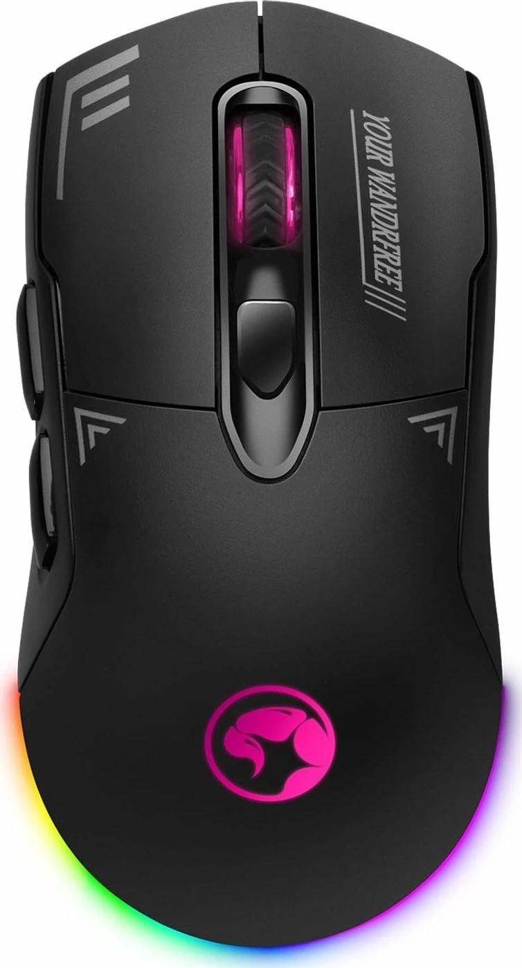 Maus Marvo Duke 20 M803W, 4800 DPI, Wireless 2.4GHz + USB, RGB, i zi