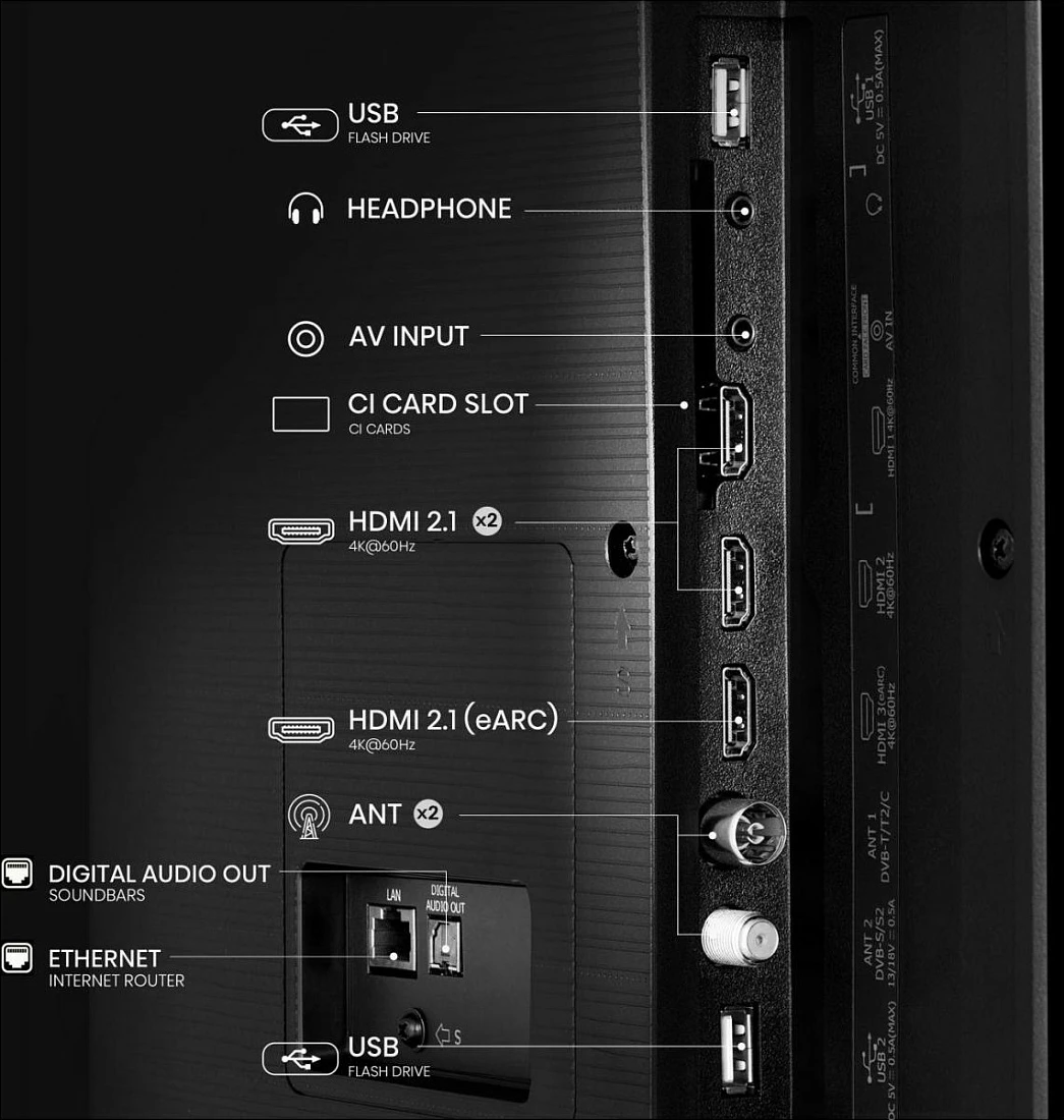 Televizor Hisense 75E77Q, 75" 4K QLED 60Hz, HDR10+ Dolby Vision, VIDAA, i zi