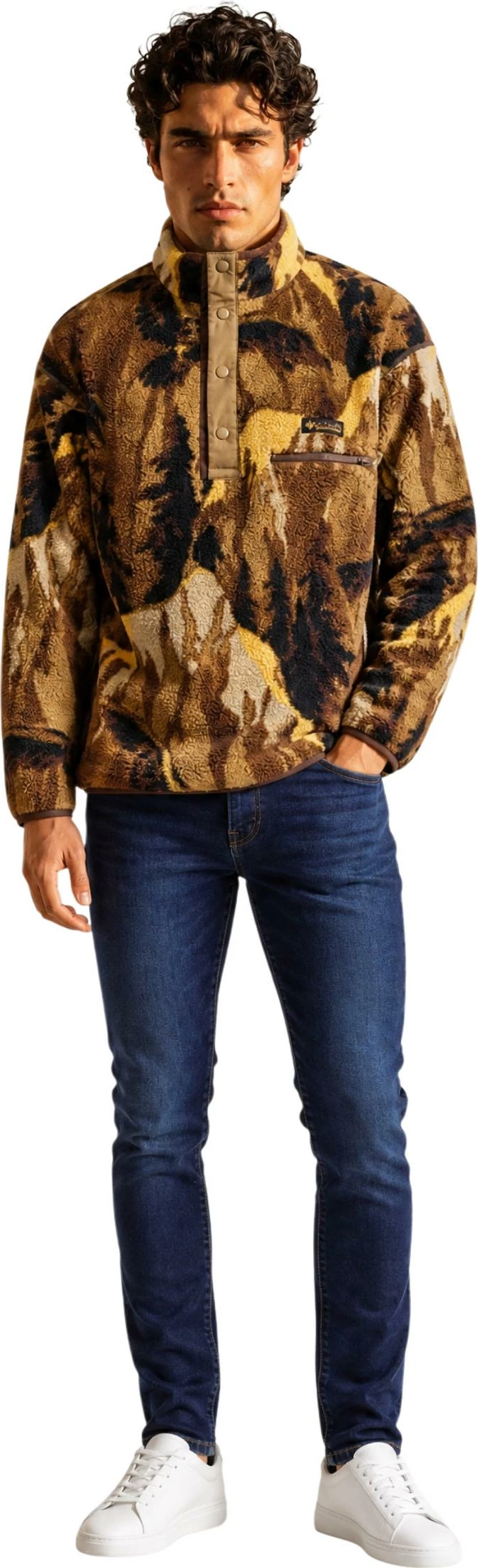Duks fleece për meshkuj Columbia Helvetia II, i verdhë [Madhësia: L]
