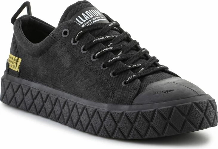 Këpucë Palladium për meshkuj dhe femra, të zeza