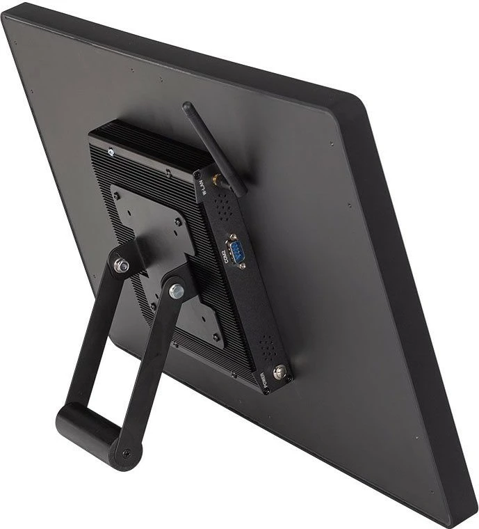 Kompjuter All-in-One bluechip INDUSTRYline P24KT-1000, Intel x6413E, 8GB RAM, 120GB SSD, 24 inç, touch, zi