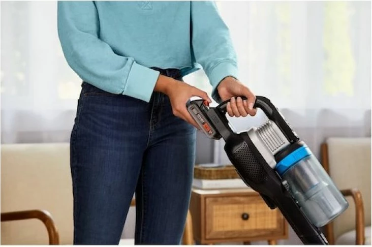 Fshesë elektrike vertikale WD BLACK+DECKER BHFEB520D1-QW, e zezë