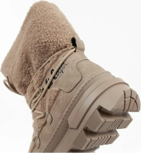 Çizme për femra Lee Cooper, krem