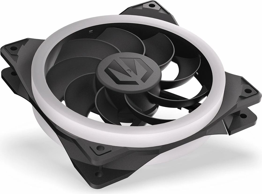 Ventilator për kasë Endorfy Corona 120 Reverse EY4A015 120 mm ARGB 4-pin PWM, i zi, 1 copë
