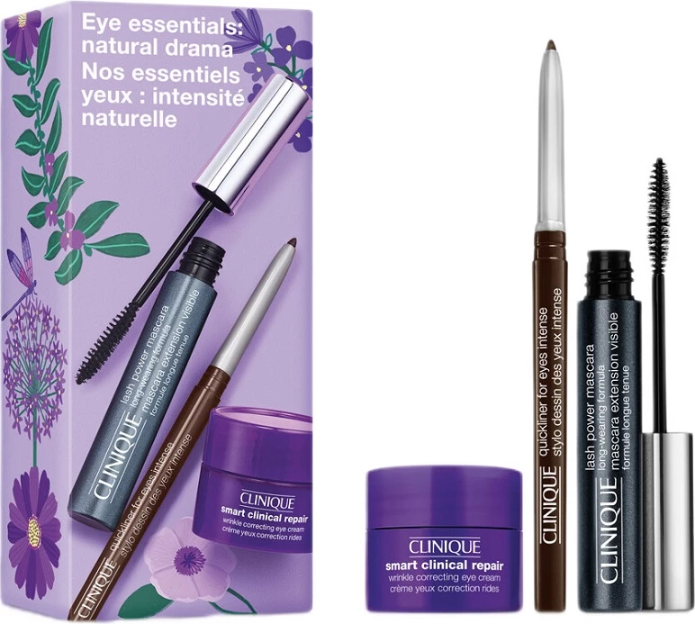 Set për sy Clinique Eye Essentials: Natural Drama për femra, 3 copë