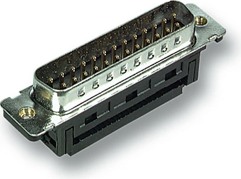 Konektor D-Sub EFB Elektronik EDSF 25 LPIII/Z, 25-pin, IDC/Schneidklemme, metalik