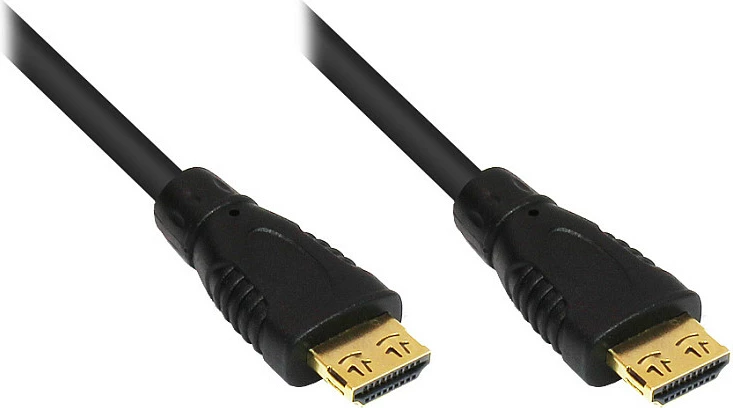 Kabllo HDMI GoodConnections Alcasa, 10m, 4K 4096x2160, ARC/3D, e zezë