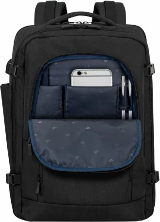 Shpinore për laptop RIVACASE 8461, deri 17.3\", rezistente ndaj ujit, 0.9 kg, e zezë