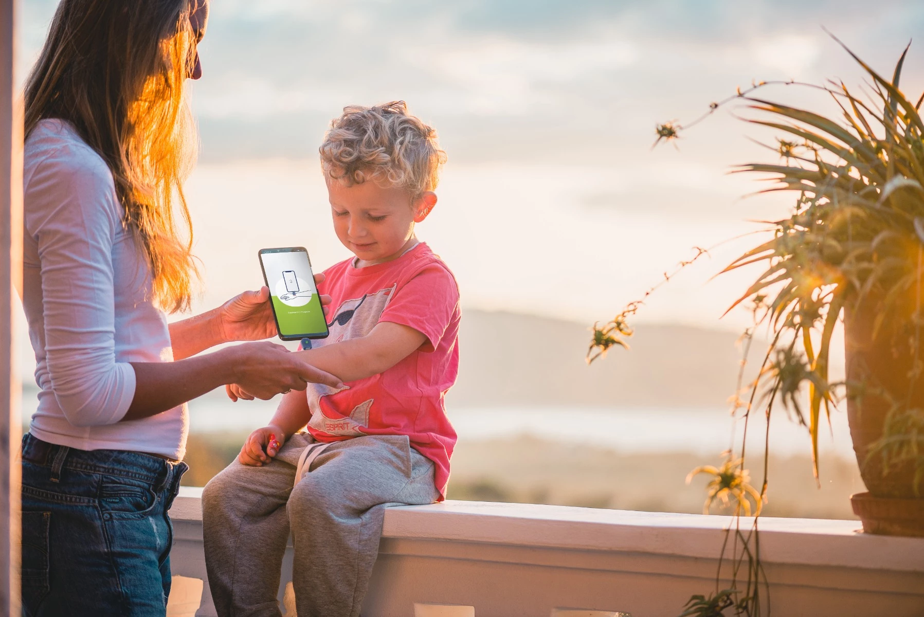 Pajisje kundër pickimeve të insekteve HEAT IT V3 USB-C, e kaltër