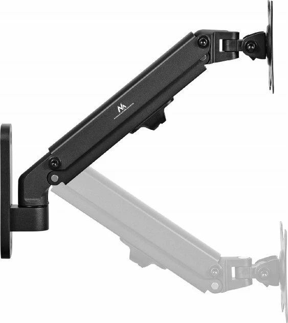 Mbajtëse muri për monitor Maclean MC-458 17-27\" VESA 75x75/100x100, gas spring, max 7 kg, e zezë