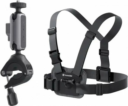 Mbajtës kamerash Insta360 Bike-Bundle, për biçikletë, i zi