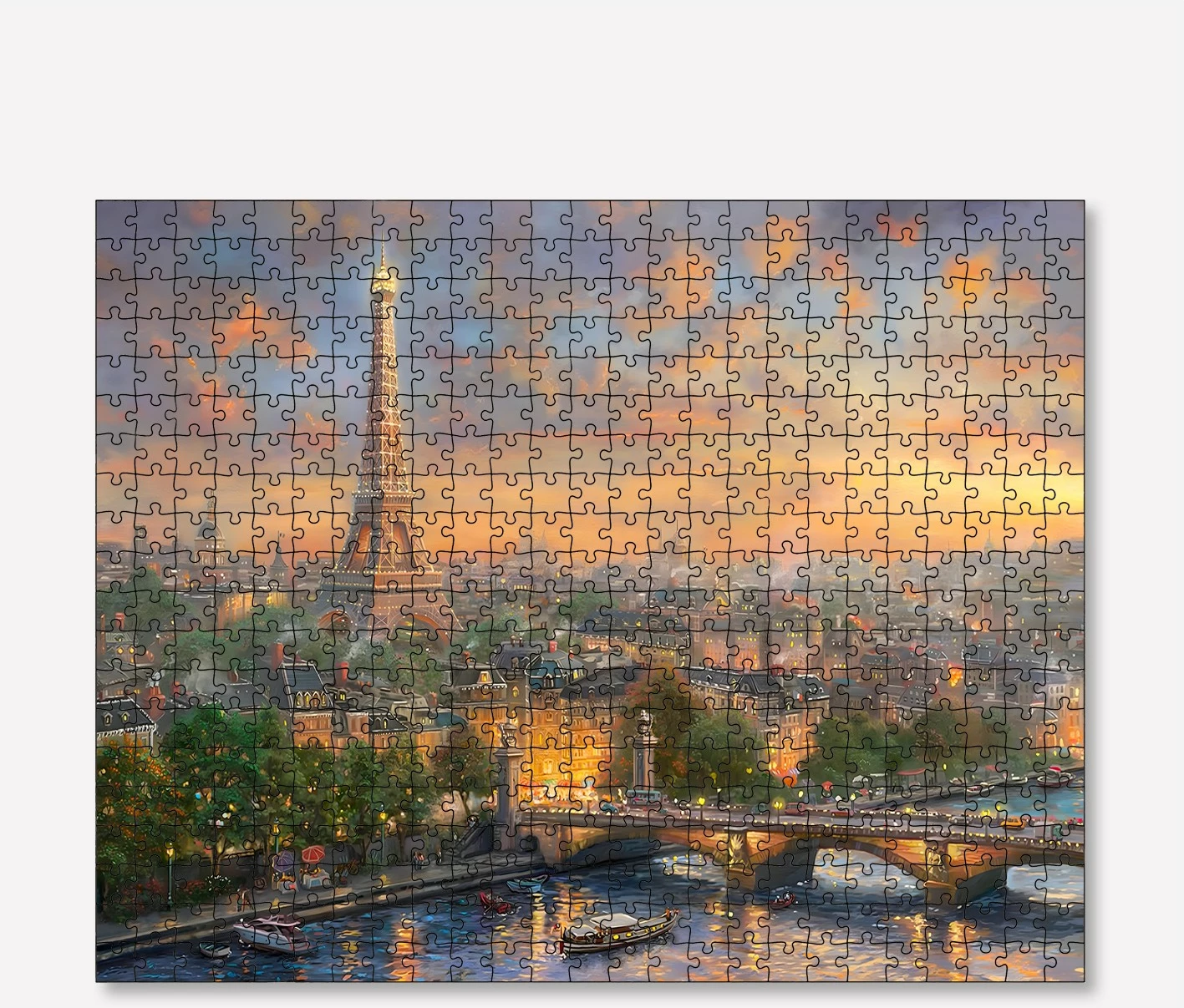 Puzzle 1000 copë, Evila Originals, shumëngjyrësh, PZL_015_1000
