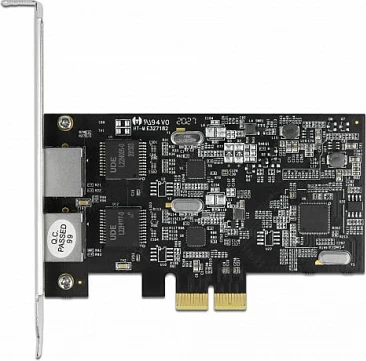 Kartelë rrjeti DeLOCK PCIe x2 RTL8125, 2x RJ45 2.5GbE, low-profile