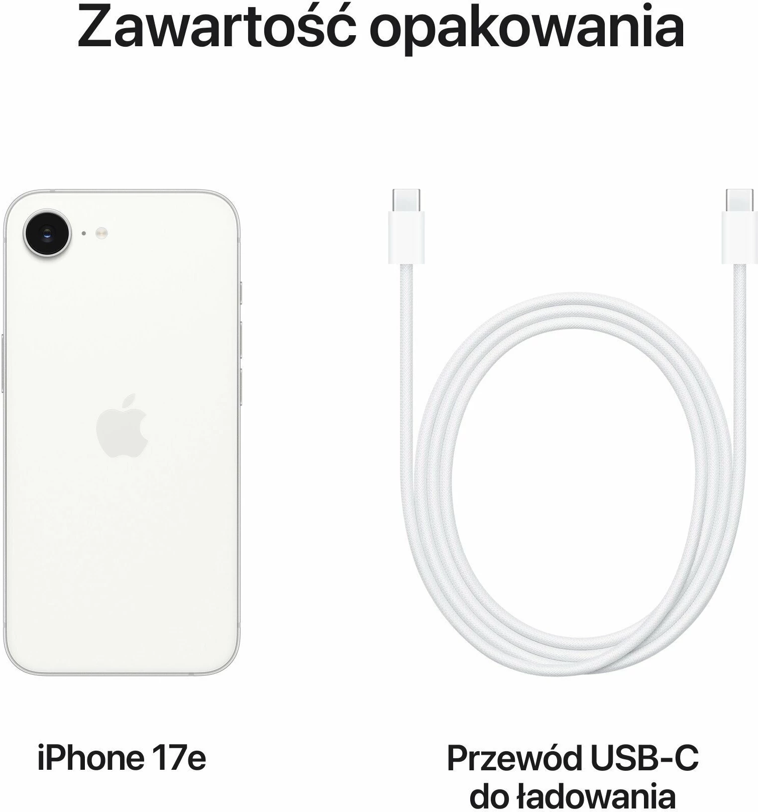 Celular Apple iPhone 17e MHRW4 5G 8GB/256GB, bardhë