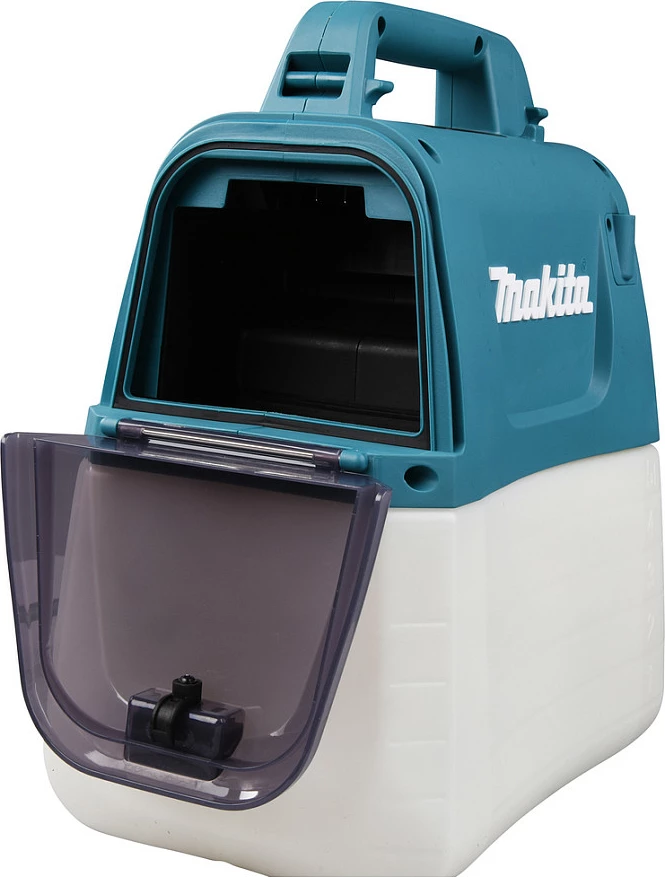 Spërkatës kopshti me bateri Makita US053DZ, 12 V, rezervuar 5 L, 3 bar, zi/tyrkeze