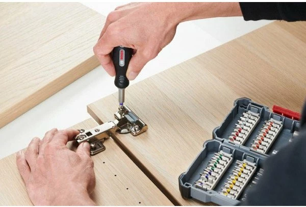 Set bitash Bosch Extra Hard 2607017732, S2 çelik, 45 copë