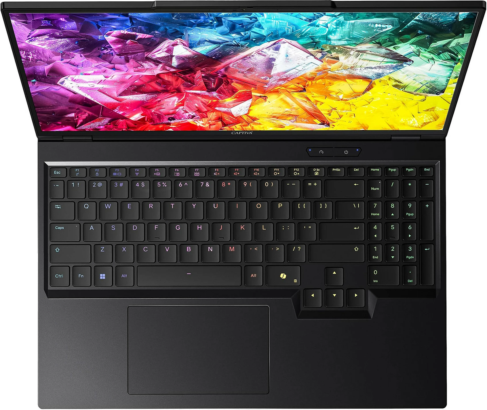 Laptop gaming Captiva Ultimate Gaming R95-062GE, 64GB RAM Memorje, 4TB SSD, GeForce RTX 5090 24GB, 16" WQXGA, Windows 11