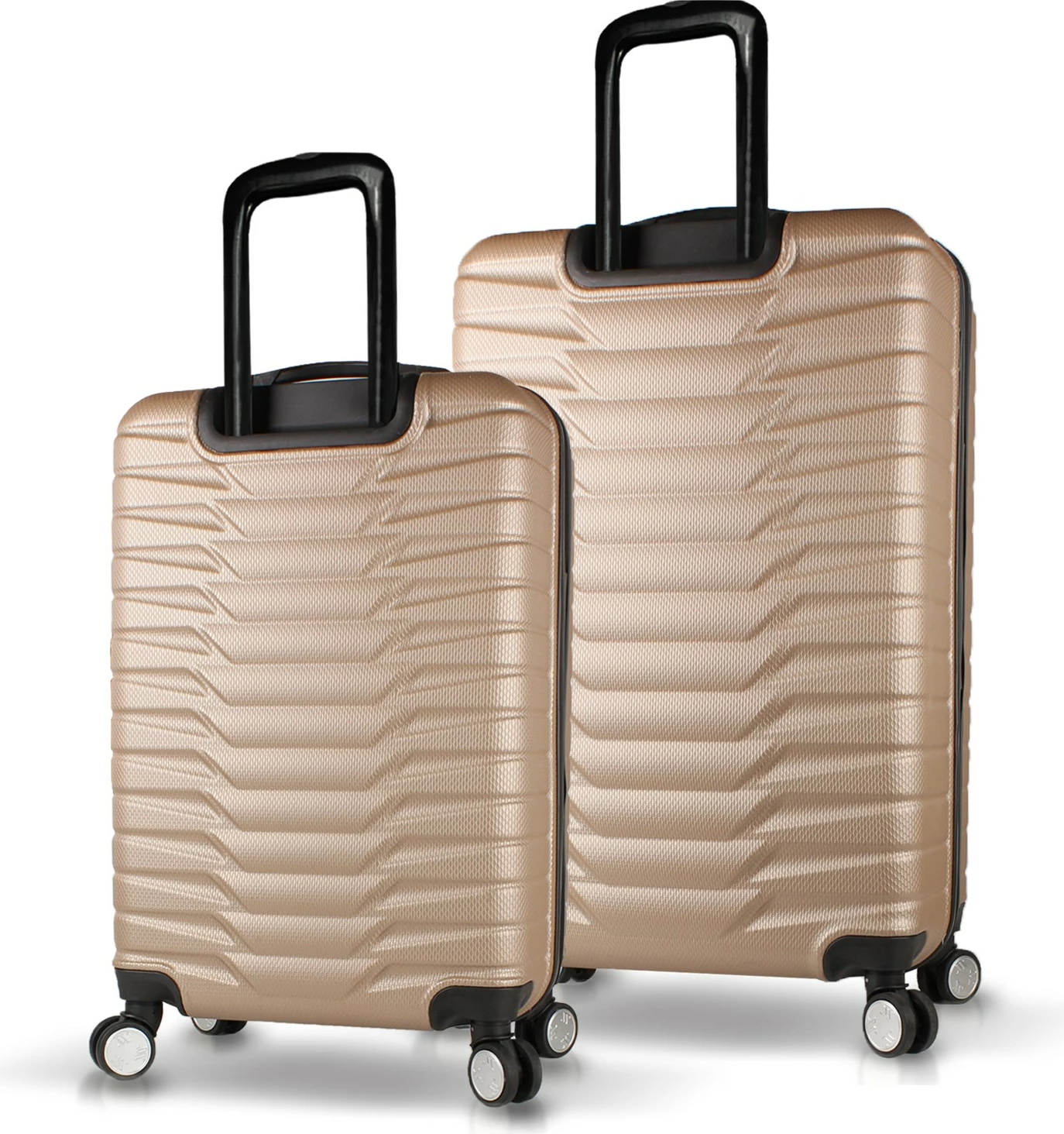 Set valixhesh (2 copë), Zoozie Bags, 5783, ngjyrë ari