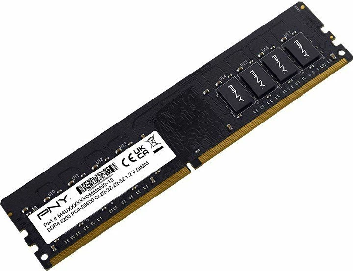 RAM Memorje PNY Performance MD8GSD42666-SB 8GB DDR4 2666MHz CL19 UDIMM 1x8GB, e zezë