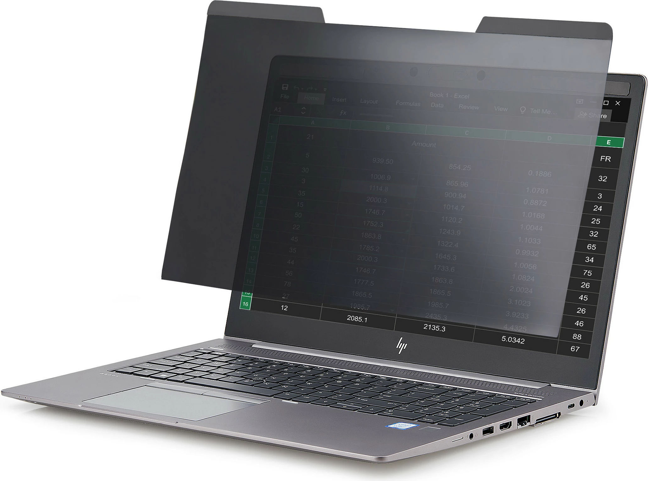Filtër privatësie për laptop StarTech PRIVSCNLT15, 15.6", 16:9, magnetik, anti-shkëlqim, reduktim drite blu, i zi