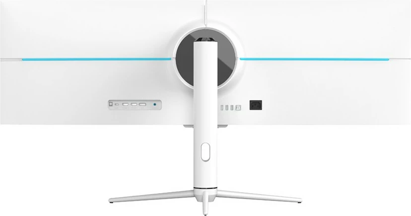 Monitor LC-Power LC-M44-DFHD-120, 43.8 inç, Double Full HD, 120 Hz, i bardhë