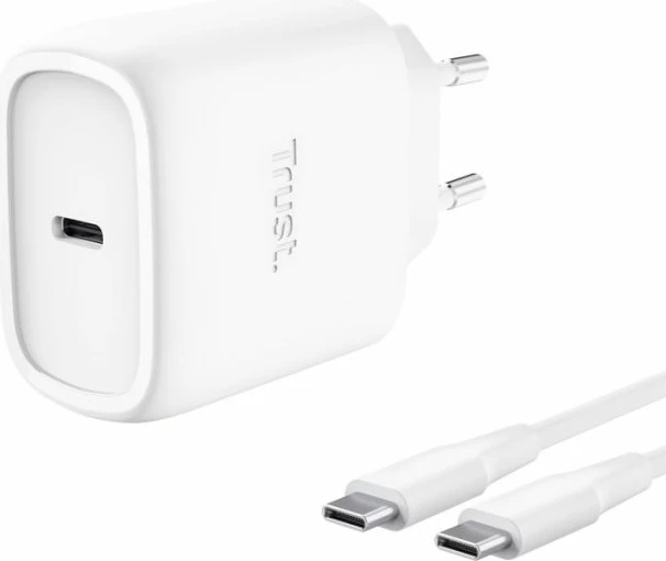 Karikues USB-C Trust Maxo GaN 45W, i bardhë