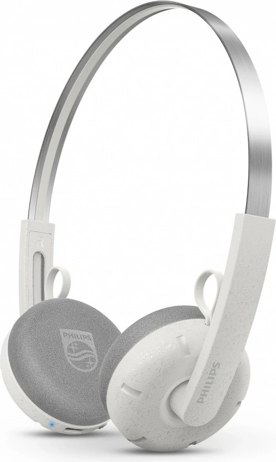 Kufje wireless Philips TAH2000WT/00, Bluetooth 5.4, 26h bateri, on-ear, mikrofon, USB-C, të bardha, me 2 palë jastëkë rezervë