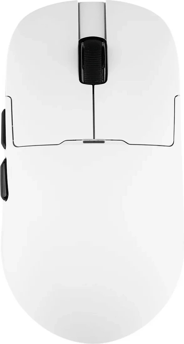 Maus pa kabllo Ajazz AJ159 APEX, 42,000 DPI, 8,000 Hz, Dock karikimi, i bardhë