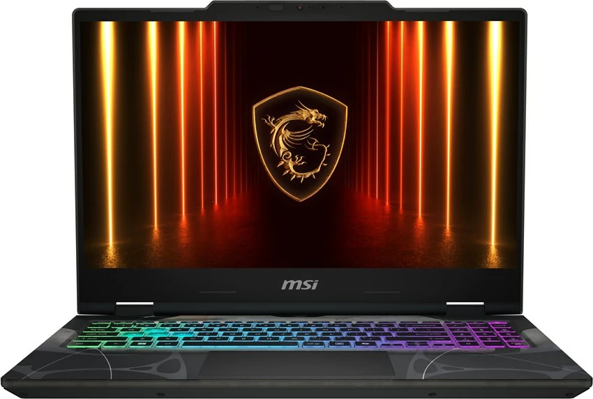 Laptop gaming MSI Cyborg 15 B2RWEKG-044XPL, 15.6", Intel Core 5 210H, 16 GB RAM, 512 GB SSD, NVIDIA RTX 5050, i zi