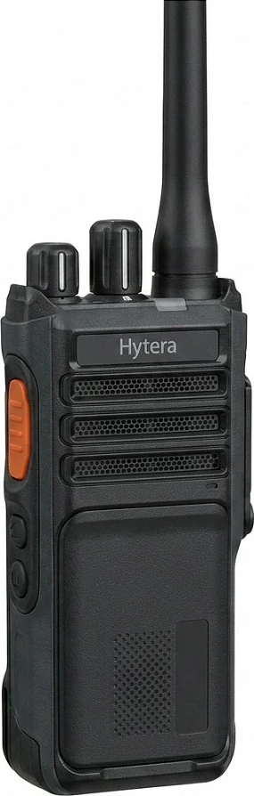 Radio dore HYTERA HP505 V1, VHF 136-174MHz, bateri 1500mAh, me karikues desktop, e zezë