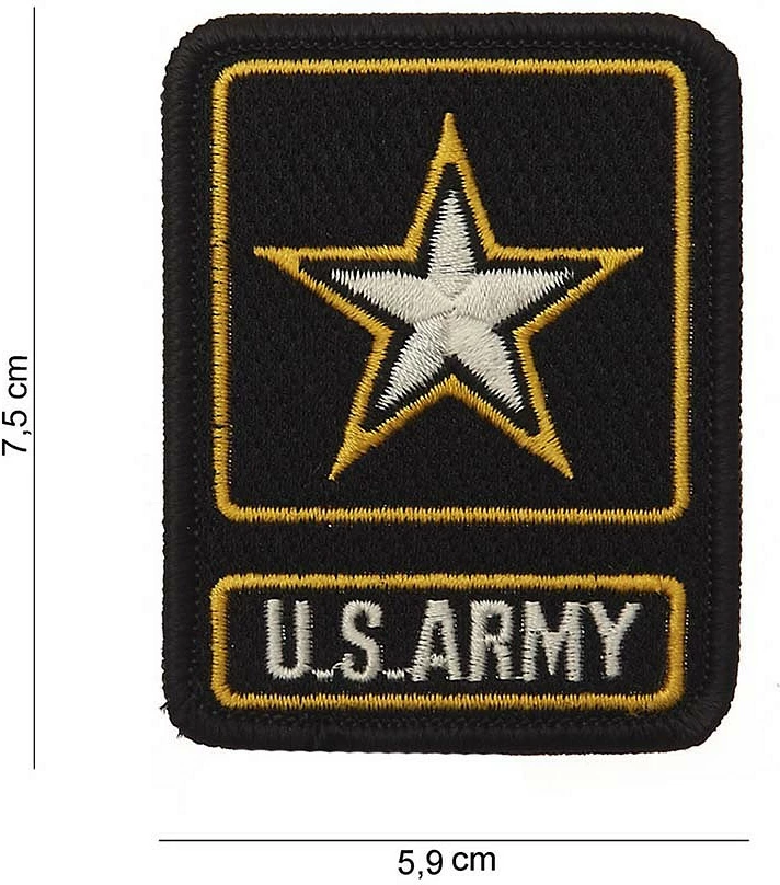 Emblema pëlhure Fostex Garments Patch U.S. army star #1070