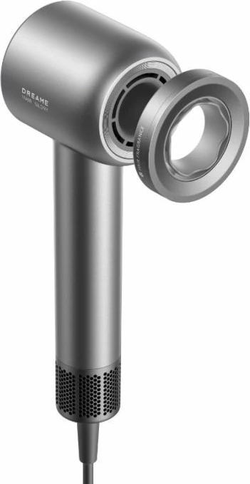 Fen për flokë DREAME Glory Mix, motor 110000 RPM, jonik, kabëll 2.8 m, argjendtë