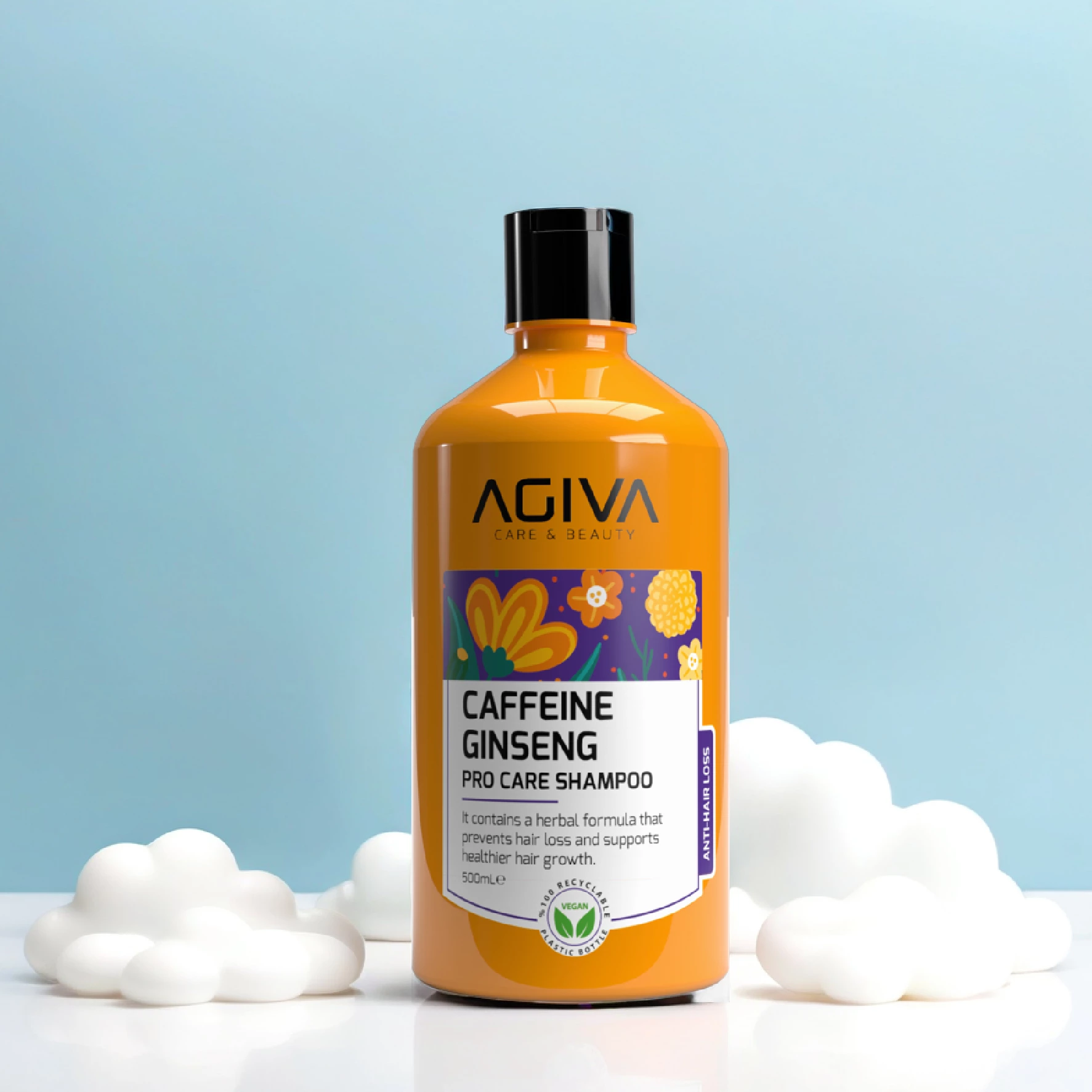 Shampon Agiva Caffeine Ginseng Pro Care