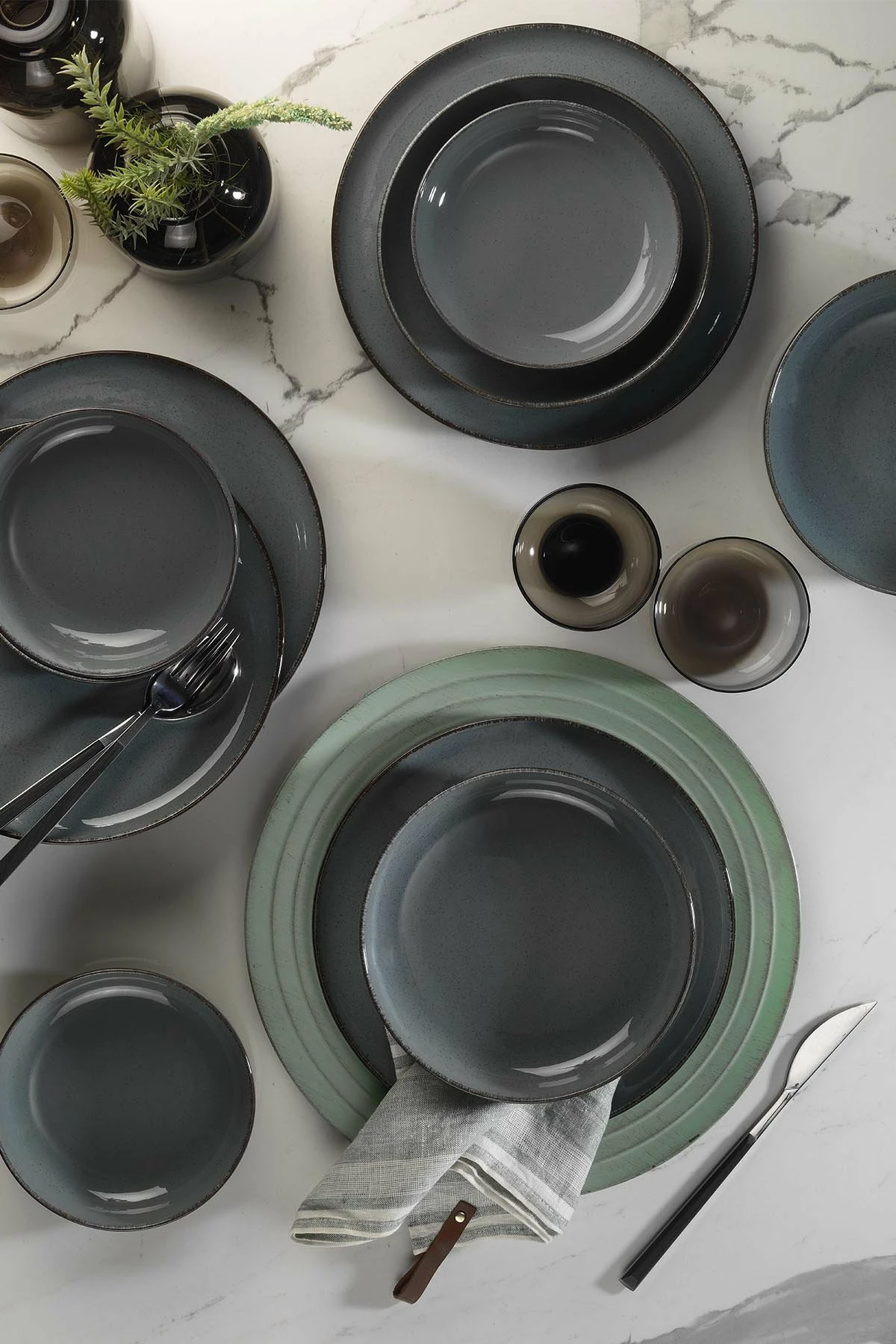 Set enësh për drekë (12 copë), Hermia, MOD12Y1730P01