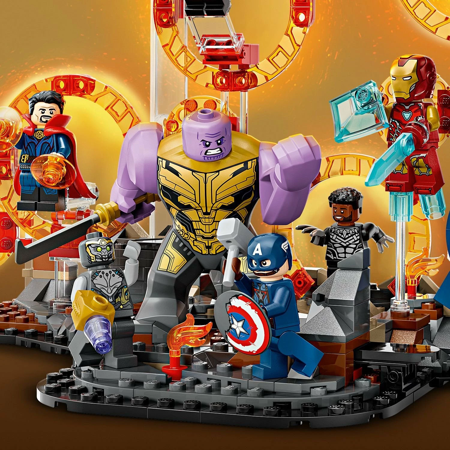 Set LEGO Marvel Avengers: Endgame Ultimate Battle 76323, 621 copë