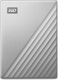 HDD Western Digital My Passport Ultra 4TB, USB-C/USB3.0, Silver