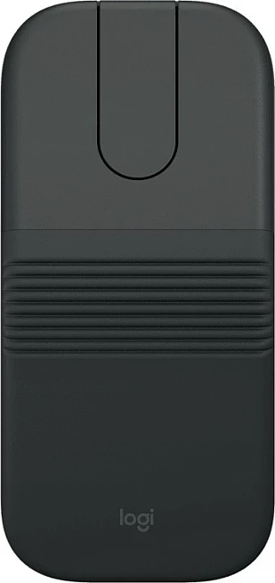 Maus Logitech Mobi Fold for Business, wireless RF+Bluetooth, 4000 DPI, USB-C, Graphite